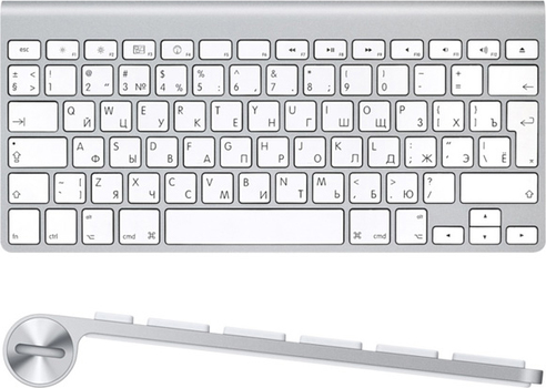 Клавиатура Apple Wireless Keyboard White Bluetooth MC184RS
